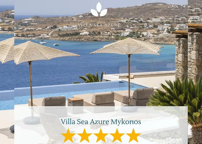 Sea Azure Mykonos Villa Pszarú